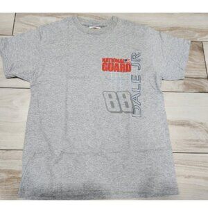 Vtg NASCAR Chase Authentics Dale Earnhardt Jr #88 T-Shirt National Guard L